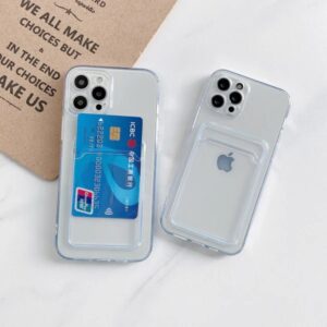 Card Holder Clear Phone Case