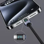 Recci Crystal Fast charging Type-C to Lightning Cable 27W  1.2m