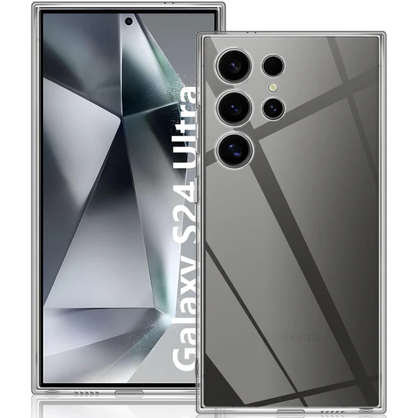Thin Slim Soft TPU Silicone Clear Case For Samsung