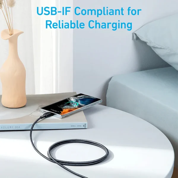 Anker 322 USB-C to USB-C Cable A81f6 60W