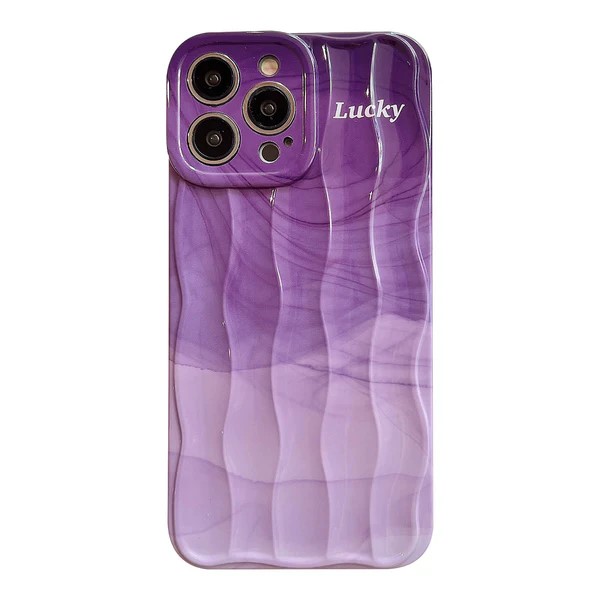 Colorful wavy case