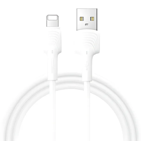 Recci Shell Lightning Fast Charging Cable 2.4A 1M