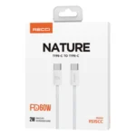 Recci Nature Dual Type-C Cable PD 60W