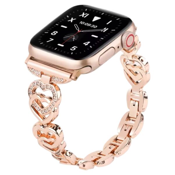 Diamond Heart Strap for Apple Watch