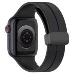 Soft Sport Silicone Magnetic Buckle Band For Apple Watch