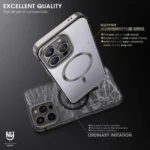 Aluminum Alloy Metal Bezel Magsafe Case