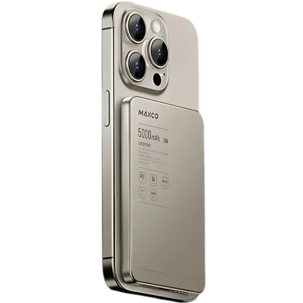 Maxco Super Slim Magsafe Power Bank 5000mAh  20W