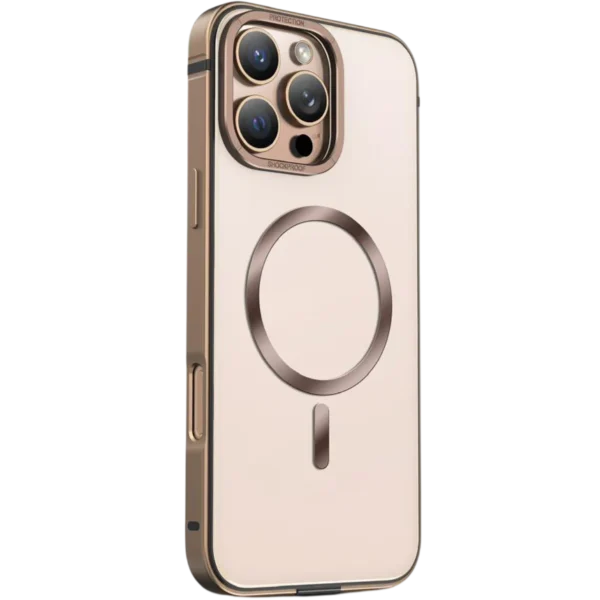Aluminum Alloy Metal Bezel Magsafe Case