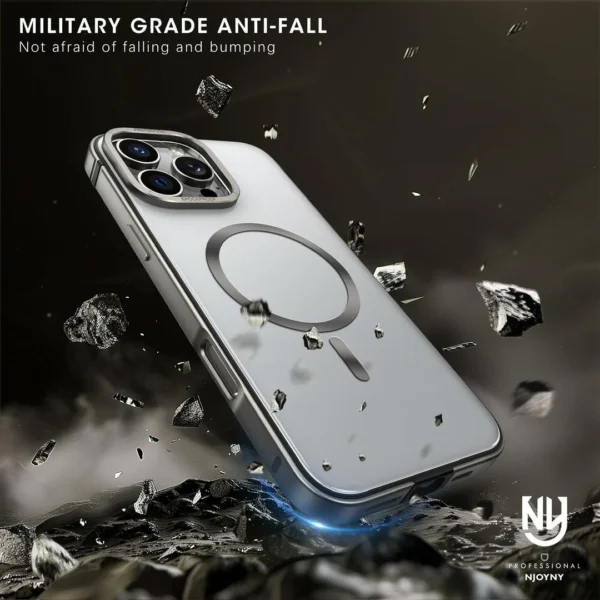 Aluminum Alloy Metal Bezel Magsafe Case