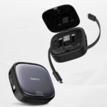 Recci 5 In 1 PD65W Charger Retractable Multi-port Adaptor
