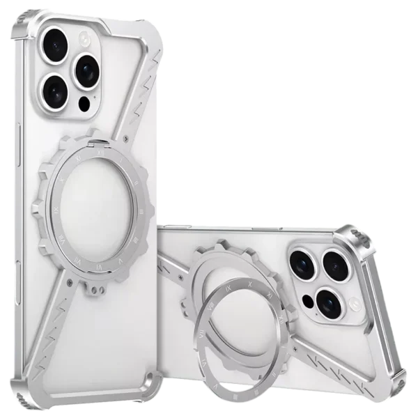 Armor Gear With Rotating Ring Stand Case