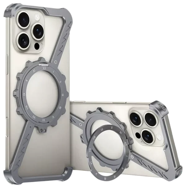 Armor Gear With Rotating Ring Stand Case
