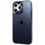 Electroplated Matte Acrylic Lens Design Tempered Glass Case