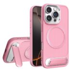 Magnetic TPU Phone case with Folding Bracket Stand Wireless Charging Phone Cases