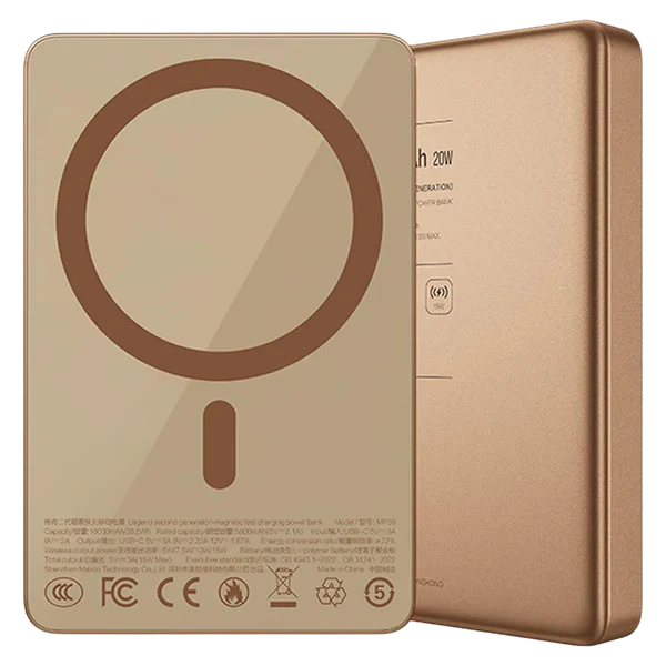MAXCO Legend Series Power Bank 5000mAh/15W Wireless