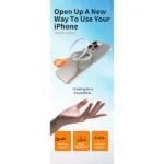 Universal Magnetic Ring MagSafe Alignment & Strong Hold