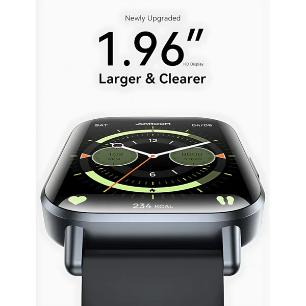 Joyroom 1.96 inch 350mAh Bluetooth Call Smart Watch Supports Sleep Monitoring