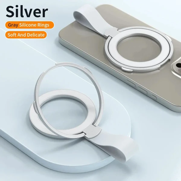 Universal Magnetic Ring MagSafe Alignment & Strong Hold