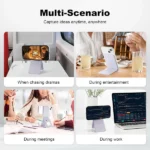 HDD Ultra Slim Magnetic Selfie Holder Foldable Stylish Grip Stand