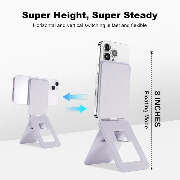 HDD Ultra Slim Magnetic Selfie Holder Foldable Stylish Grip Stand