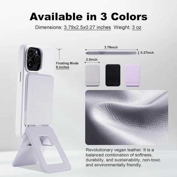HDD Ultra Slim Magnetic Selfie Holder Foldable Stylish Grip Stand