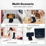 HDD Ultra Slim Magnetic Selfie Holder Foldable Stylish Grip Stand