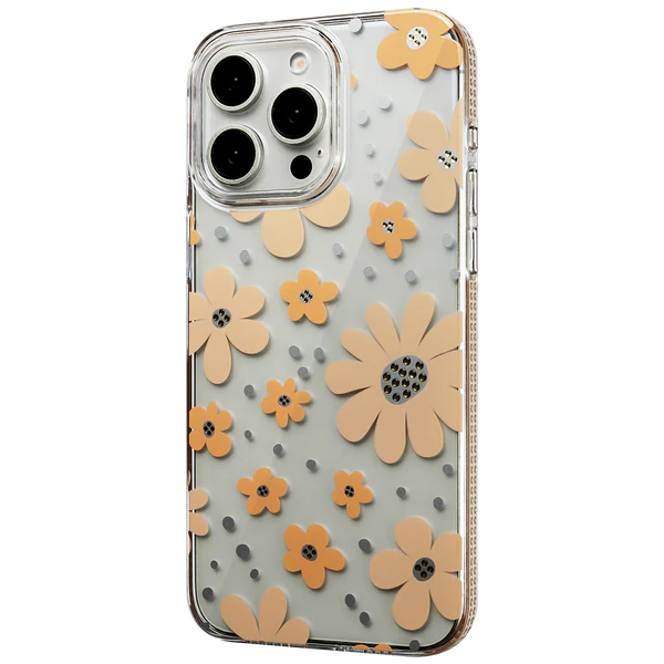 Bloomy Clear iPhone Case