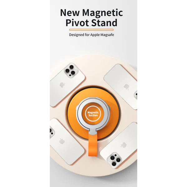 Universal Magnetic Ring MagSafe Alignment & Strong Hold