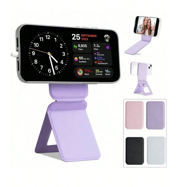 HDD Ultra Slim Magnetic Selfie Holder Foldable Stylish Grip Stand