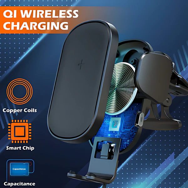 Maxco 360° Wireless Charging Car Holder 15W