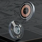 Maxco 2-in-1 Magnetic Ring Bracket Wireless Charger 15W
