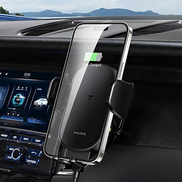 Maxco 360° Wireless Charging Car Holder 15W