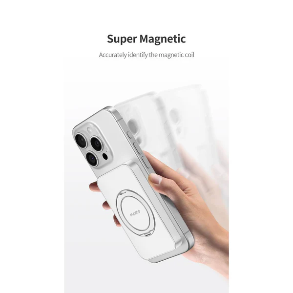 MAXCO Excellence Series Magnetic Power Bank 10000mAh/15W Wireless 18W Type-C Fast Charging