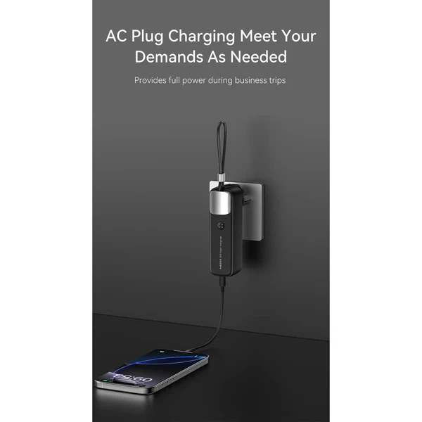 MAXCO 3-in-1 Fast Charging Power Bank 30W 5000mAh
