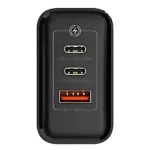 Maxco GaN Fast Charger PD 65W 3-Ports EU Plug Design Standard