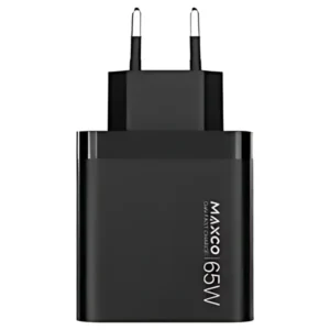 maxco-mc15e-gan-fast-charger-pd-65w-3-ports-eu-plug-design-standard-black-851756
