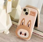 Cartoon Mirror Stand Labubu Silicone