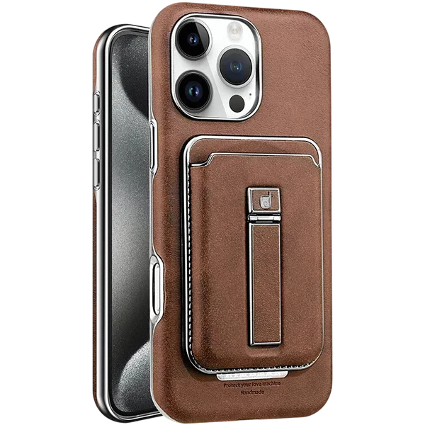 Rimbmax Magnetic Wallet Leather with Detachable Card Holder Case