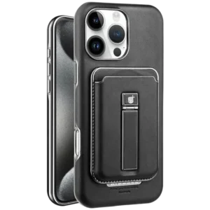 Rimbmax Magnetic Wallet Leather with Detachable Card Holder Case