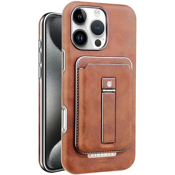 Rimbmax Magnetic Wallet Leather with Detachable Card Holder Case
