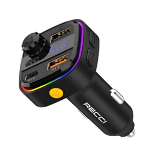 Recci Multi-Functional With FM Car Charger