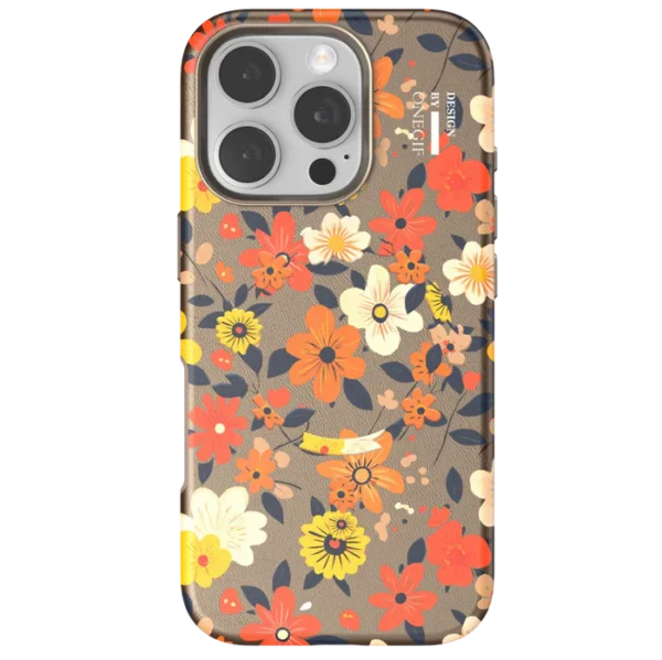 Rose Blossom Printed | Slim & Stylish Case