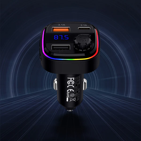 Recci Multi-Functional With FM Car Charger