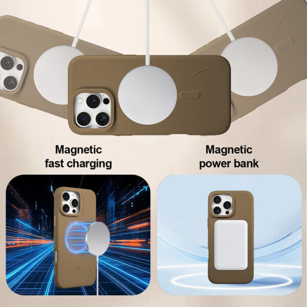 Luxury Phone Case Waterproof case with Magnetic