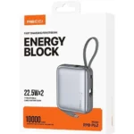 Recci 10000mAh/22.5W Fast Charging Power Bank – Energy Block Series