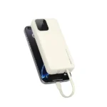 Recci Power Bank 10000mAh  22.5W with Built-In Cables Fast Charging