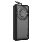 Recci 20000mAh 65W Fast Charging Power Bank with Dual Type-C Cable