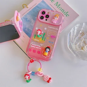 Princess 3D Disney Case with Foldable Mirror - 11