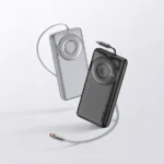 Recci 20000mAh 65W Fast Charging Power Bank with Dual Type-C Cable