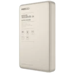 Recci Ultra-Slim 10000mAh Power Bank with 20W PD & 15W Wireless Charging